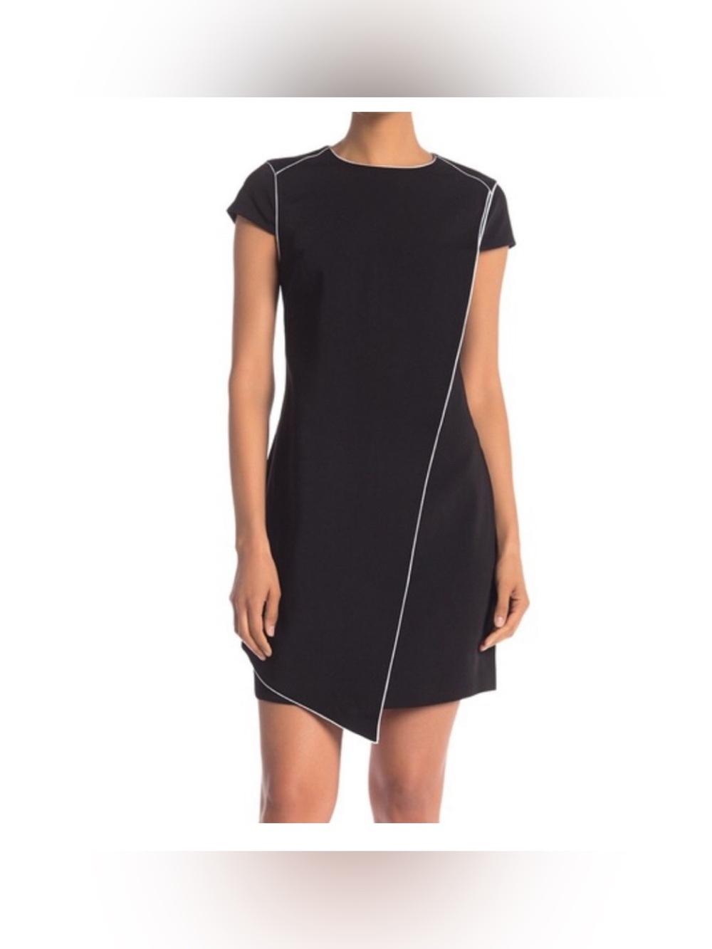Ted Baker London Asymmetrical Hem Tunic Dress size 8 Baddie Business